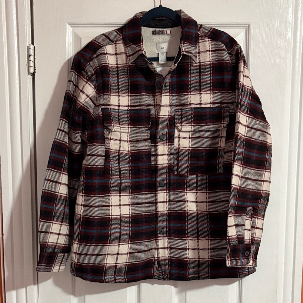 H&M Cozy Sherpa-Lined Jacket